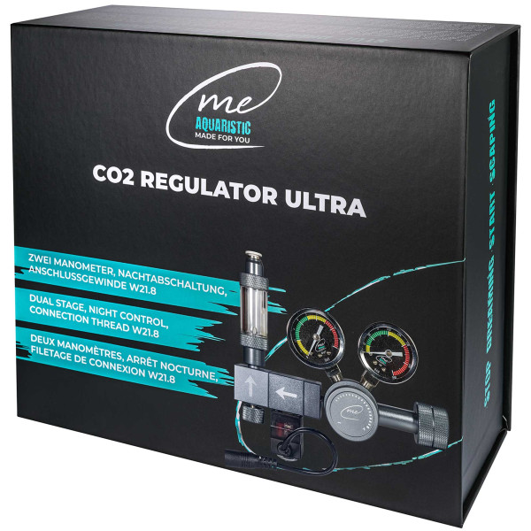 Me CO2 Regulator Ultra Druckminderer inkl. Magnetventil