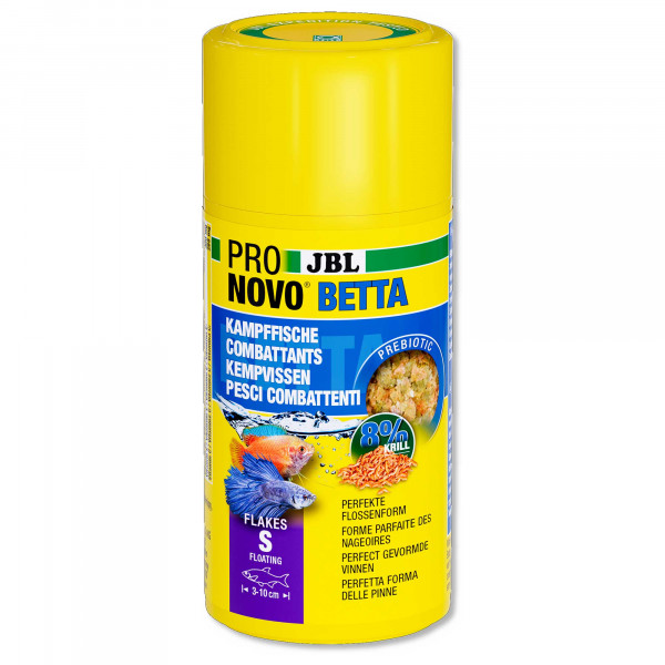 JBL ProNovo Betta Flakes | Kampffischfutter 100ml