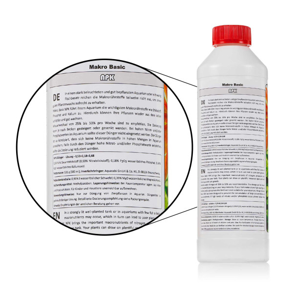 Aqua Rebell NPK + Eisen + GH Boost N | Aquarium Basic Dünger Set inkl. Dosierpumpen