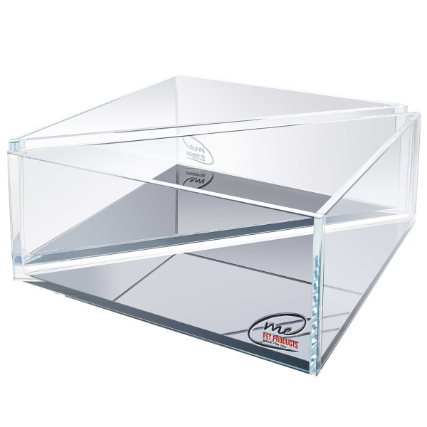 Me EcoShape Triangle | Glasschale Optiwhite 20 x 20 x 8 cm