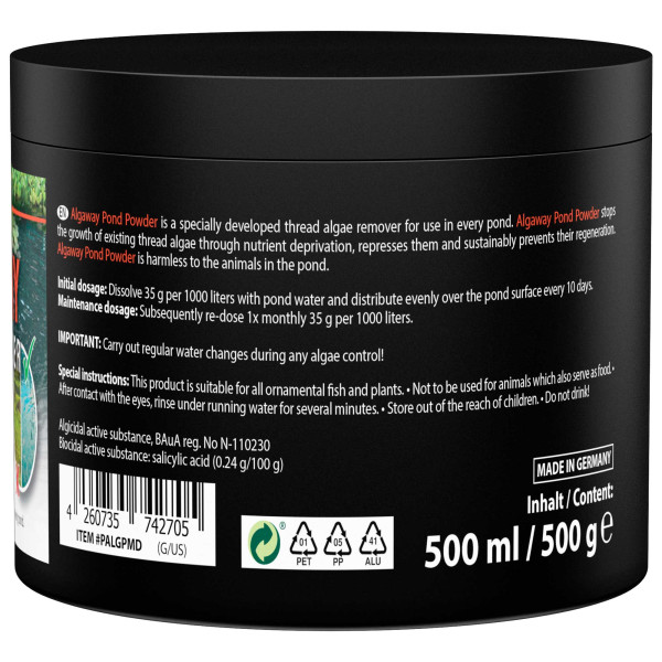 ARKA TEICH Algaway Powder | Algenentferner