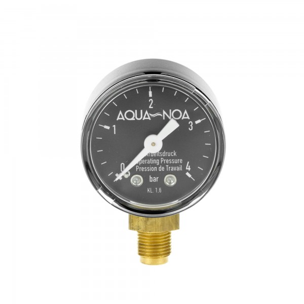Aqua-Noa Arbeitsdruck Manometer Profi