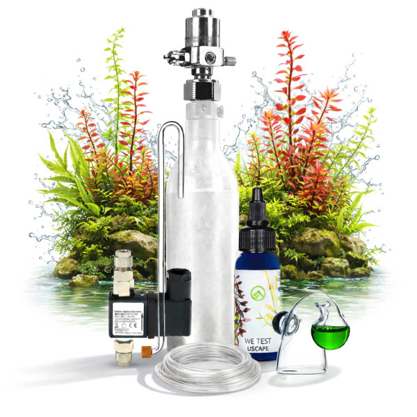 CO2 Anlage Sodastream mit Automatik für Nano Aquarien