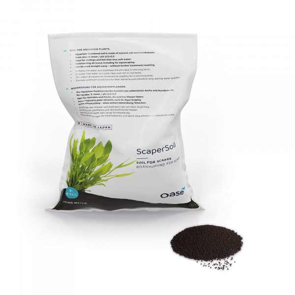 Oase ScaperLine Soil schwarz 9l