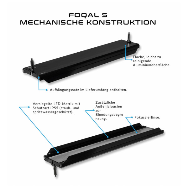 SKYLIGHT FOQAL Aquarium LED Spektrum USP 2