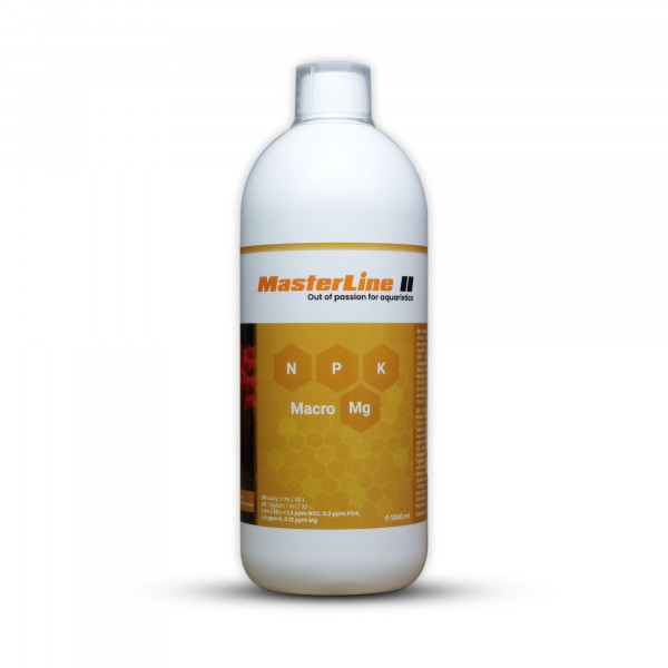 MasterLine 2 Makronährstoff NPK Dünger Wasserpflanzen Aquarium Aquascaping 1000ml