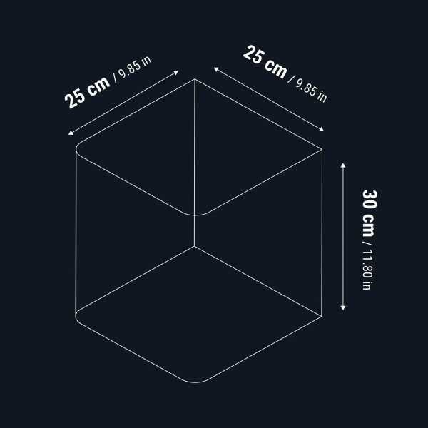 Dennerle Nano Cube Complete 20 Liter Maße
