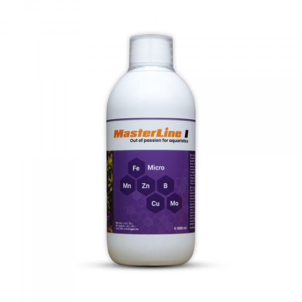 MasterLine 1 Mikronährstoff und Eisen Dünger Wasserpflanzen Aquarium Aquascaping 500ml