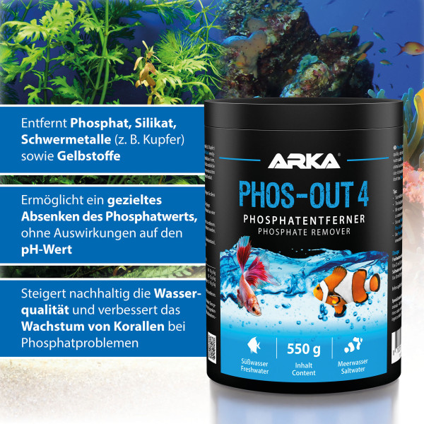 ARKA Phos-Out 4 Granulat Info