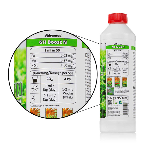 Aqua Rebell NPK + Eisen + GH Boost N | Aquarium Basic Dünger Set inkl. Dosierpumpen