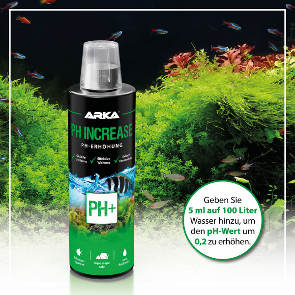 ARKA pH Increase Süßwasser Info2