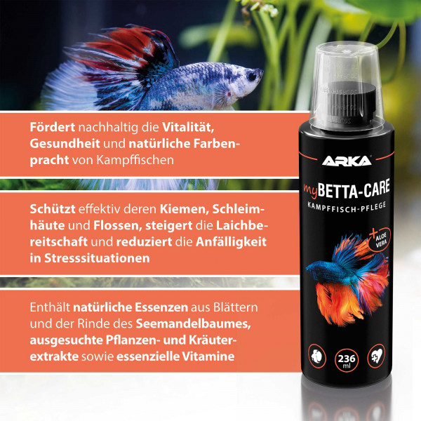 ARKA myBetta-Care | Kampffischpflege Vorteile