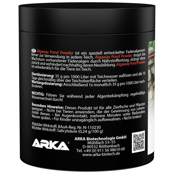 ARKA TEICH Algaway Powder | Algenentferner