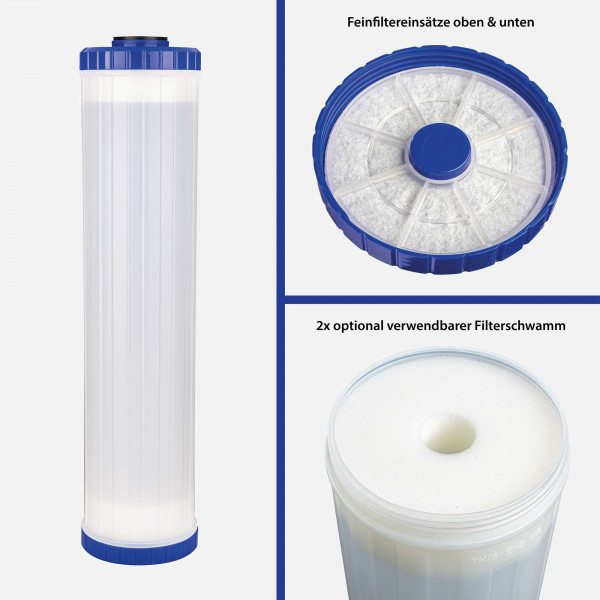 ARKA myAqua Multifilter 4 L - inkl. Innenkartusche & Zubehör
