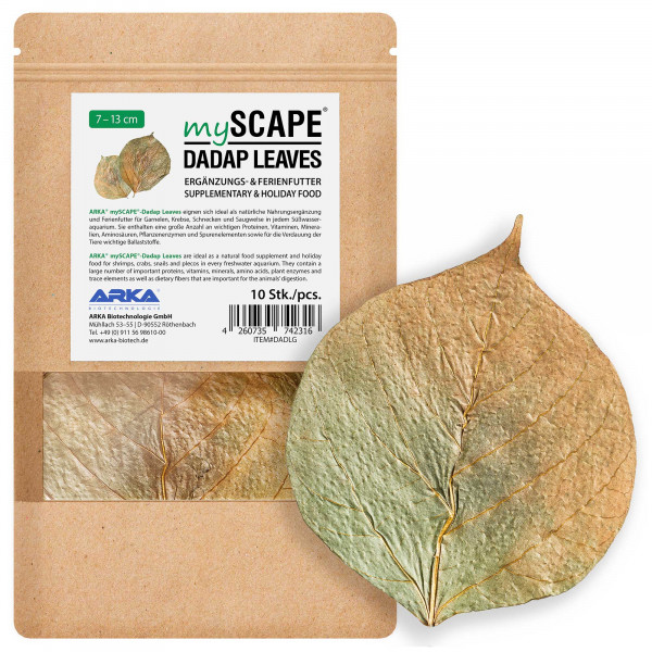 mySCAPE Dadap Leaves | Korallenbaum Blätter - Ergänzungs- & Ferienfutter