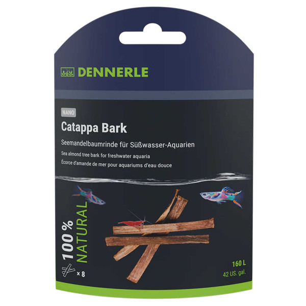 Dennerle Nano Catappa Bark | Seemandelbaumrinde - 8 Stück