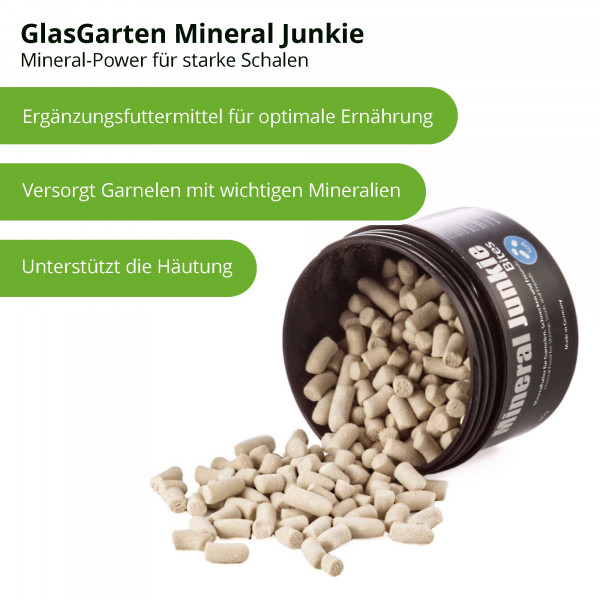 GlasGarten Mineral Junkie Bites | Mineralfutter