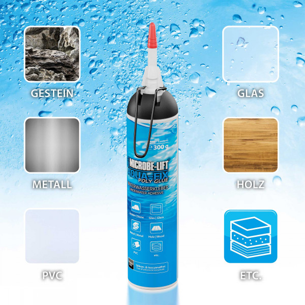 ARKA AQUA-FIX Poly Glue | Polymer-Unterwasserkleber Anwendung Vorteile