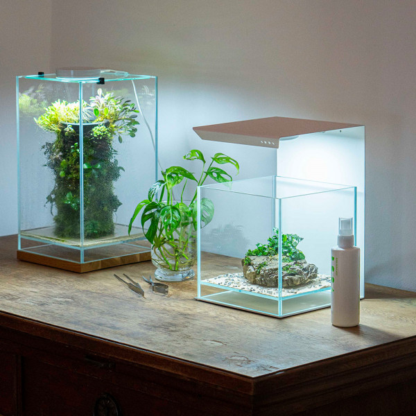 DOOA Magnet Light Stand mit Neo Glass Air 20x20 und DOOA Terra Base