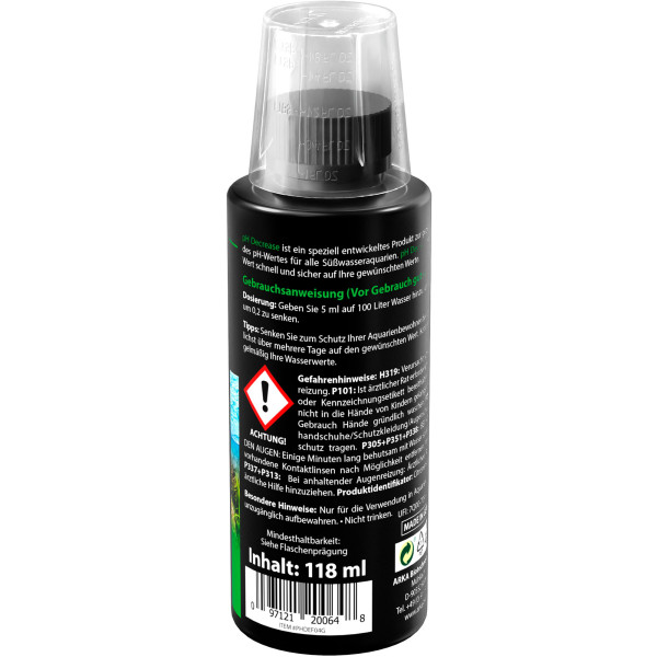 ARKA pH Decrease Süßwasser 118ml Anleitung